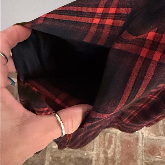 ⭐️NWT Avec Les Filles Pleated Plaid Midi Dress⭐️ - Picture 8 of 10